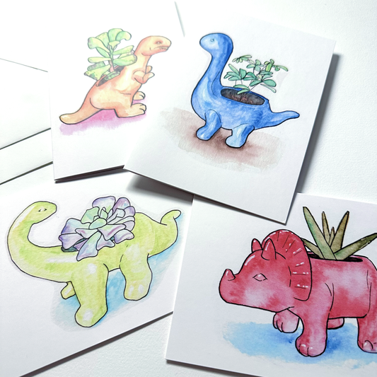 Dinos Notecard Pack