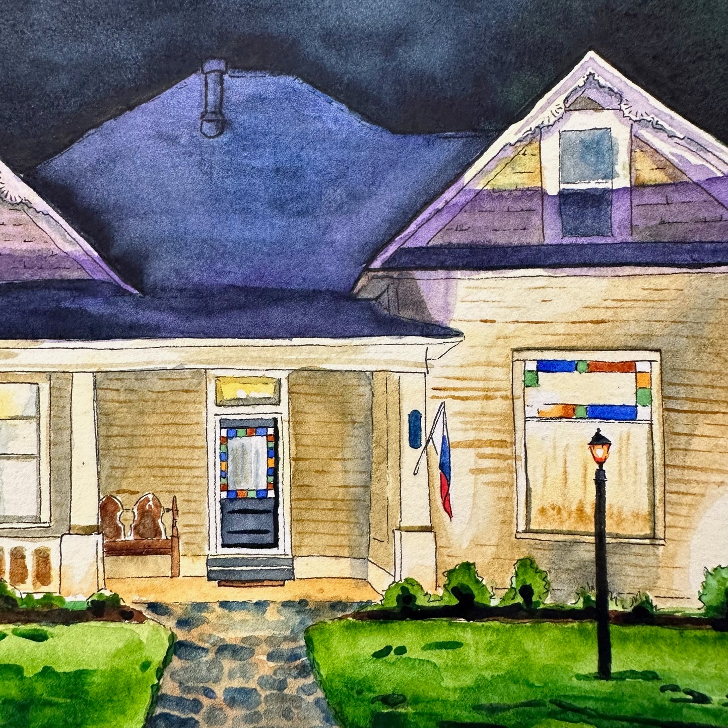 Home Portrait Commission