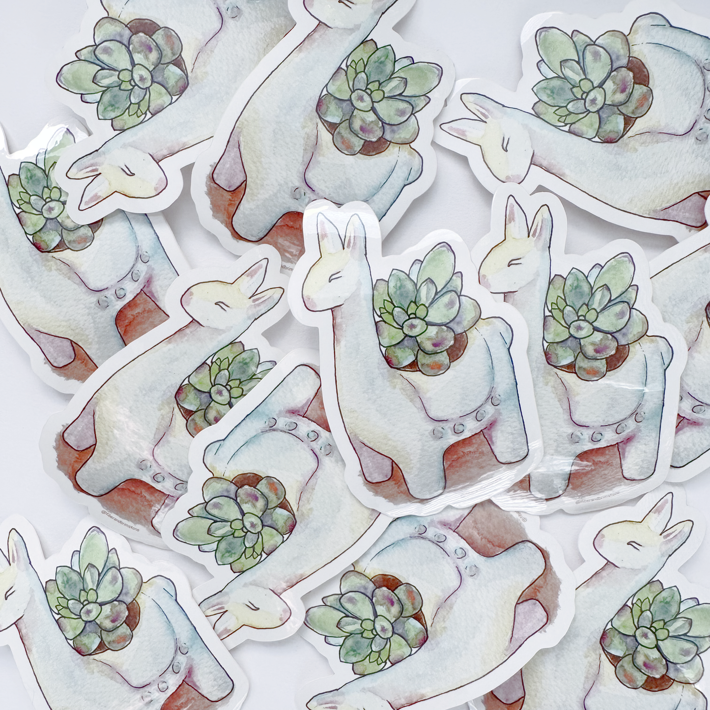 Alpaca Vinyl Sticker