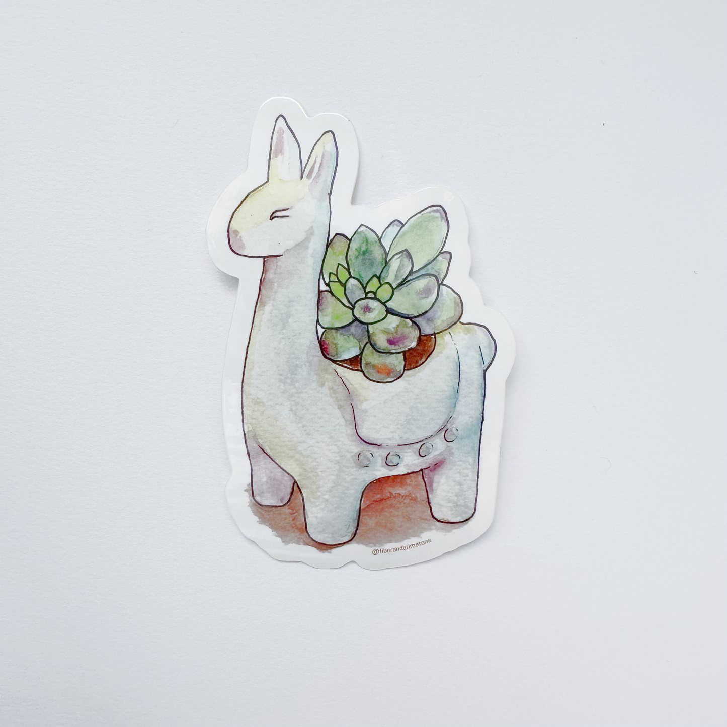 Alpaca Vinyl Sticker