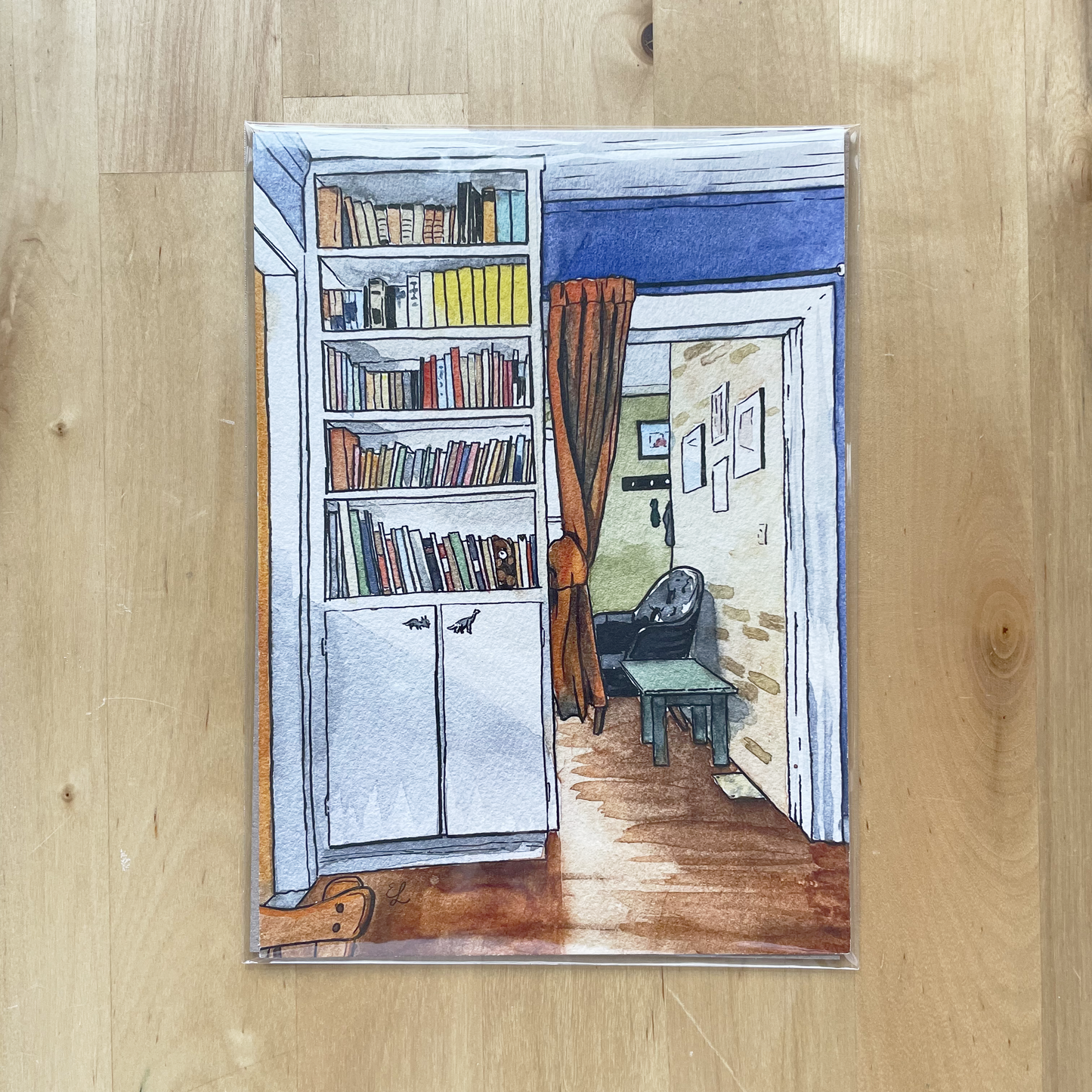 Coffee Shop Bookshelf