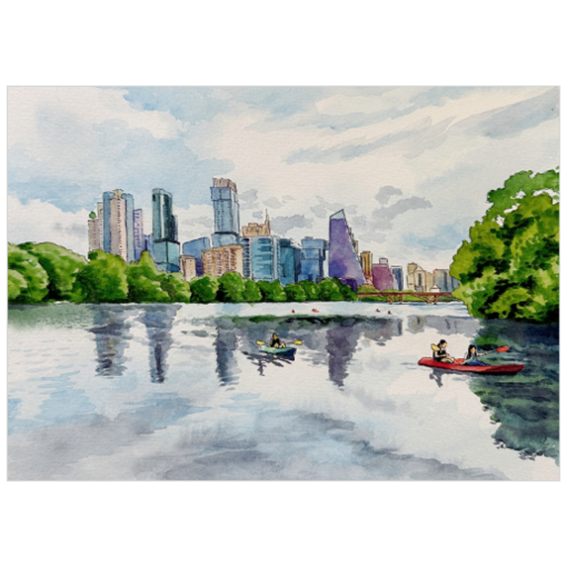 Austin City Skyline