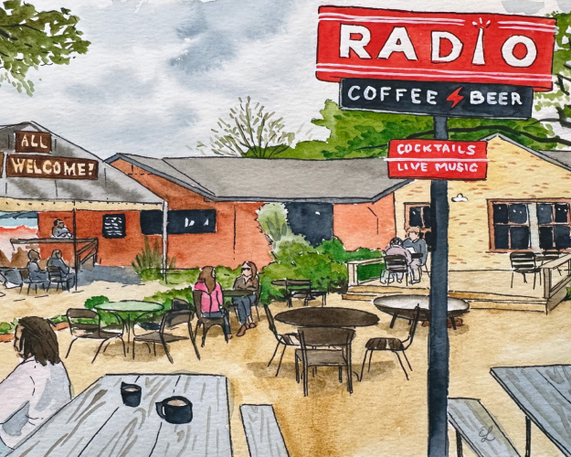 Radio Coffee Exterior