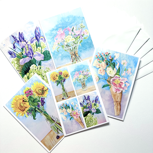 Floral Greeting Card Pack