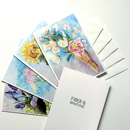 Floral Greeting Card Pack