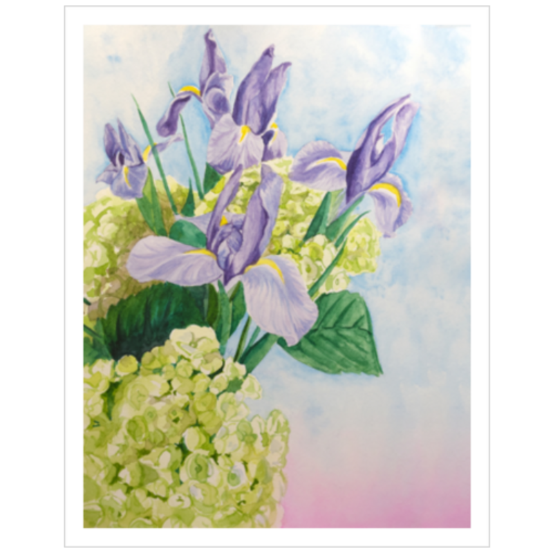 Purple Irises