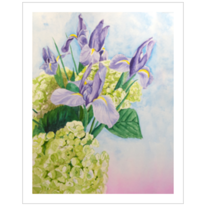 Purple Irises